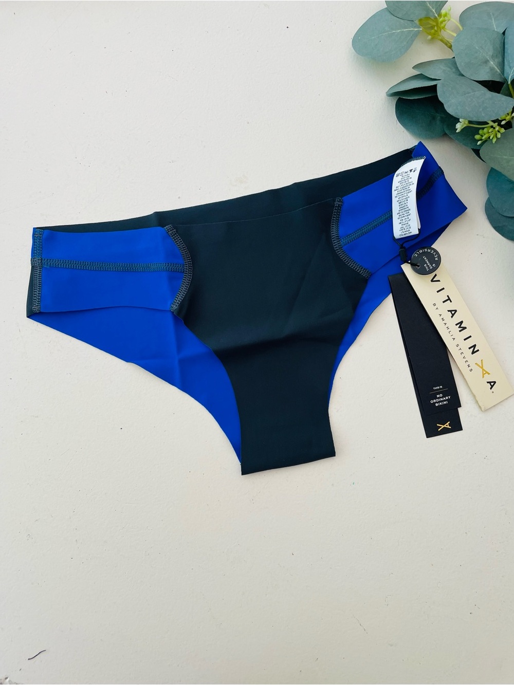 Vitamin A Colorblock Scuba Bikini Bottom